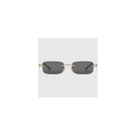 Lunettes De Soleil Gucci Rectangulaires Noires